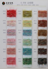 6.8NM/1 4%wool 24%cotton 6%nylon 61%polyester 2%film 2%spandex