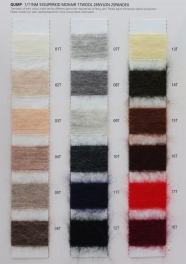 1/11NM 55%mare fur 17%wool 26%nylon 2%spandex