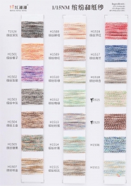1/15NM 27%cotton 27%paper 46%polyester