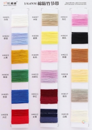 4.6NM/1 48%adhesive 39%cotton 13%polyester