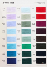2/48NM 50%polyester 16%viscose 6%wool 28%PBT