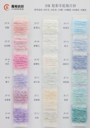 3NM 3%wool 3%nylon 13%cotton 10%viscose 69%polyester 2%spandex