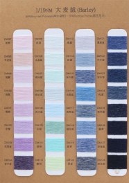 1/19NM 30%polyester fiber 50%recycled polyester fiber 20%nylon