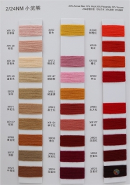 2/24NM 20%Animal fiber 10%Wool 35%Polyamide 35%Viscose
