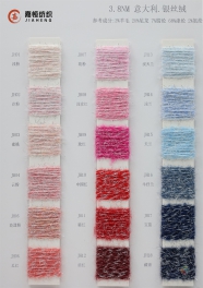 3.8NM 3%wool 20%nylon 7%acrylic 68%polyester 2%spandex