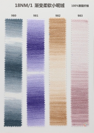 18NM/1 100% polyester fiber