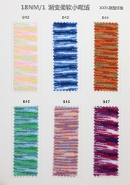 18NM/1 100% polyester fiber