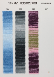 18NM/1 100% polyester fiber